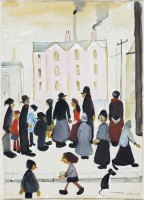 L.S. Lowry - Group of People