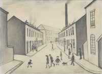 L.S. Lowry - North James Henry Street, Salford