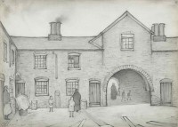L.S. Lowry - Old Houses, Flint