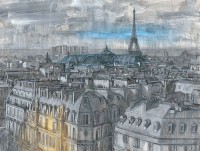 Bob Goldsborough - Rooftops Paris 40