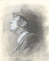 Bob Goldsborough - John Lennon Drawing