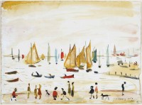 L.S. Lowry - Yachts